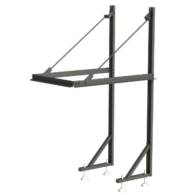 Support frame for fireplace inserts BeF Therm V 8 U – view from the left